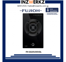 Fujioh Domino Gas Hob with 1 Burner FH-GS2515SVGL
